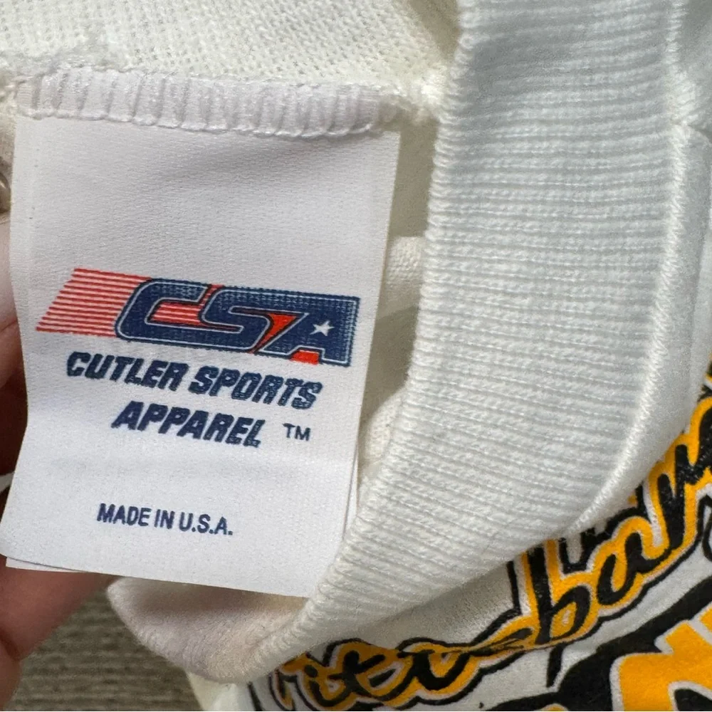 NWT Vintage 90s Pittsburgh Penguins Onsies 12 months NHL - Picture 6 of 10